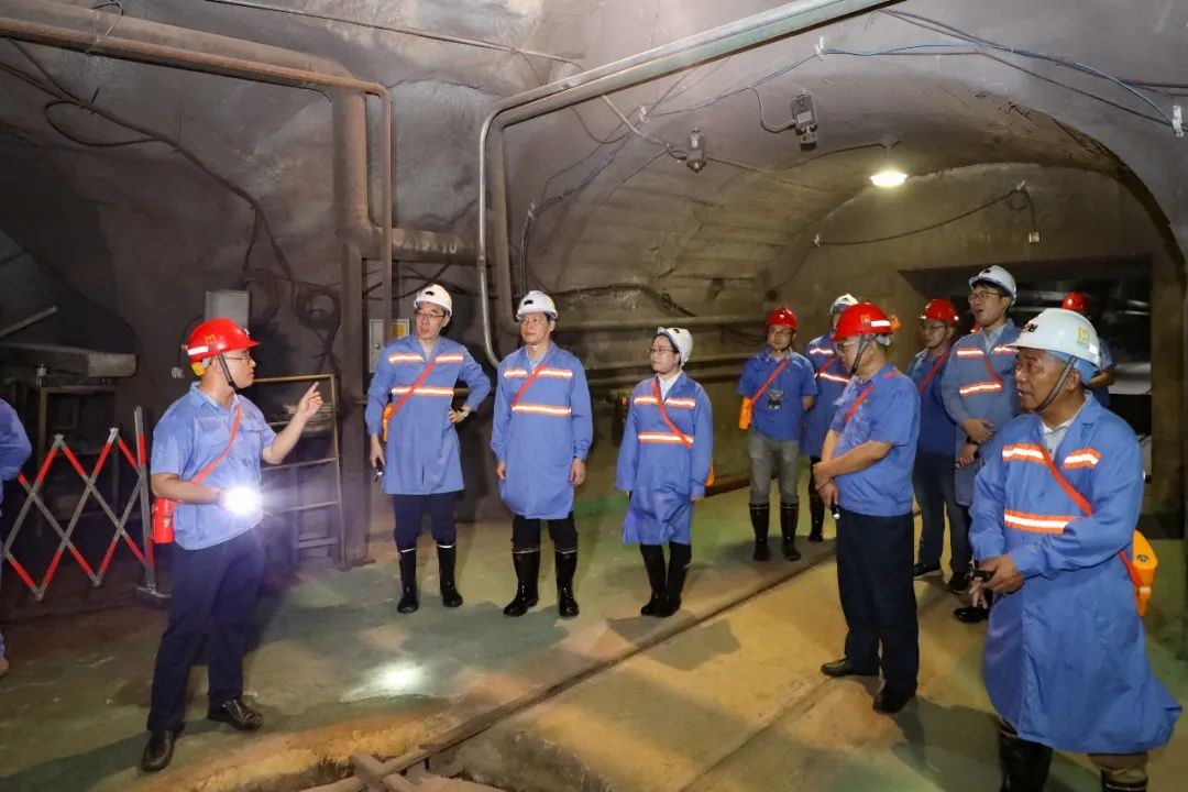 昌江縣委書記陳儒茂到海南礦業(yè)調(diào)研